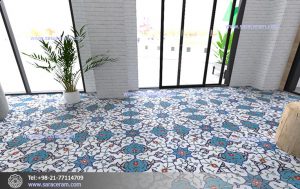 کاشی ایرانی با طرح سنتی