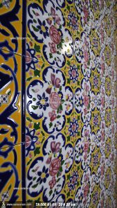 کاشی گل و مرغ