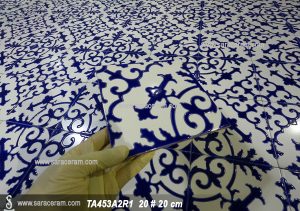 کاشی دستساز لاجورد