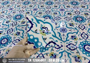 کاشی کف دستساز