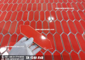 کاشی فرمدار قرمز