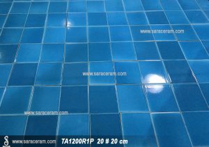 کاشی آبی پرسلان استخری
