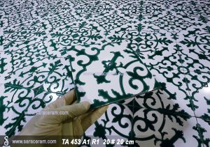 سرامیک طرح سبز