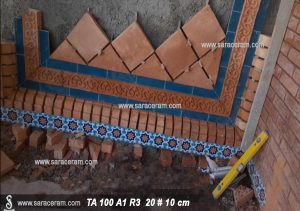 قرنیز کاشی تراس