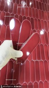 کاشی فلس ماهی قرمز