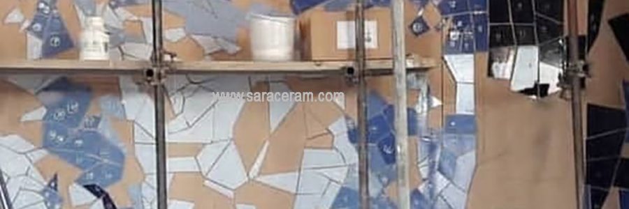 تولید و فروش کاشی‌های رنگی سفارشی و کاشیهای شکسته : زیبایی، خلاقیت و انتخاب بدون مرز