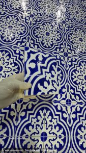 سرامیک سفید لاجورد تراس