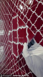 سرامیک دستساز قرمز