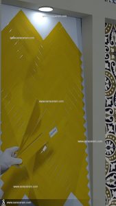 کاشی زرد مترویی