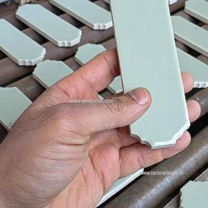 سرامیک واترجت سبز پاستلی مدل روما