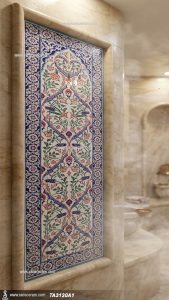 کاشی دستساز حمام ترکی